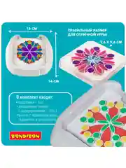 Настольная игра головоломка для детей Bondibon "Мой Калейдоскоп. Цветные Узоры"