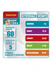 Головоломка для детей АСТЕРОИДЫ В ПРОЛЁТЕ БондиЛогика Bondibon
