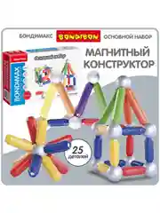 Магнитный конструктор для мальчиков, девочек и малышей 3D Bondibon BONDIMAX