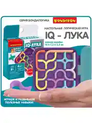 Настольная игра головоломка IQ-ЛУКА Bondibon, логическая развивающая игрушка нейротренажер