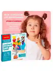 Развивающая настольная игра головоломка для детей Bondibon ВЕСЁЛЫЙ ЦИРК БондиЛогика