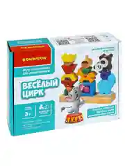 Развивающая настольная игра головоломка для детей Bondibon ВЕСЁЛЫЙ ЦИРК БондиЛогика