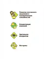 Головоломка IQ Эврика Bondibon настольная развивающая игрушка в дорогу для двоих