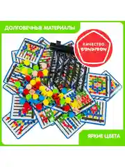 Настольная игра Собери мозаику Bondibon развивающая логическая игрушка нейротренажер