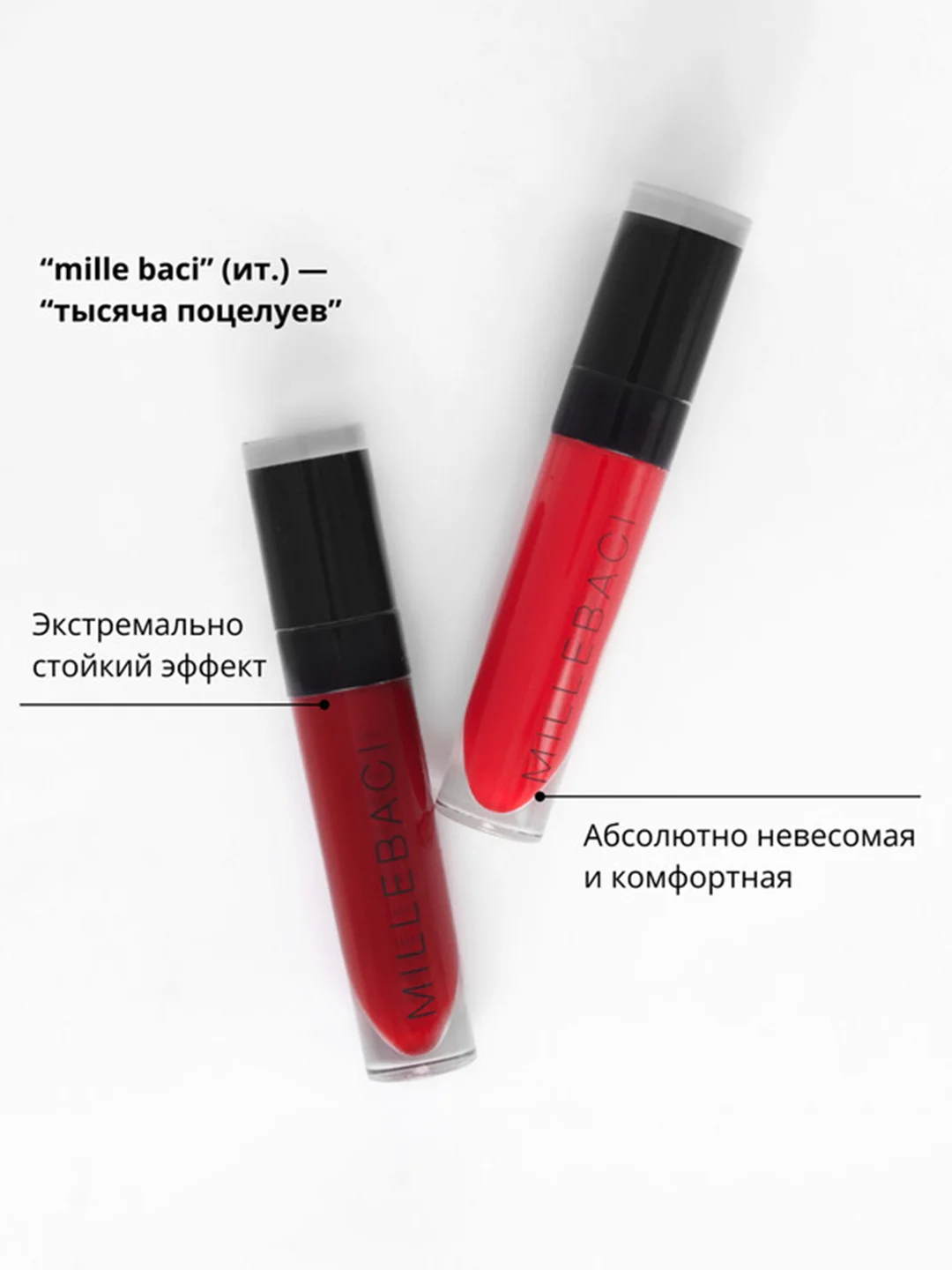 Nouba Устойчивая помада для губ MILLEBACI 71 6мл