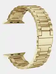 Бронзовый ремешок для смарт-часов Apple Watch, стальной, блочный, металлический, 38-49 мм, ULTRA