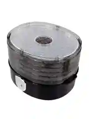 Черный сушилка для фруктов и овощей MARTA MT-1950 / 250W/ 5 регулируемых по высоте съемных секций