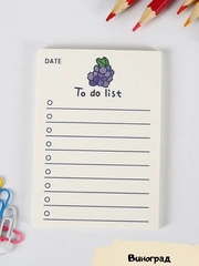 Мини блокнот с отрывными листами to do list, планер