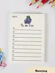 Мини блокнот с отрывными листами to do list, планер