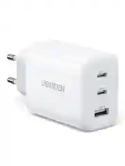 Белый сетевое зарядное устройство UGREEN CD275 (90496) USB-A+2*USB-C 65W Fast Charger EU.