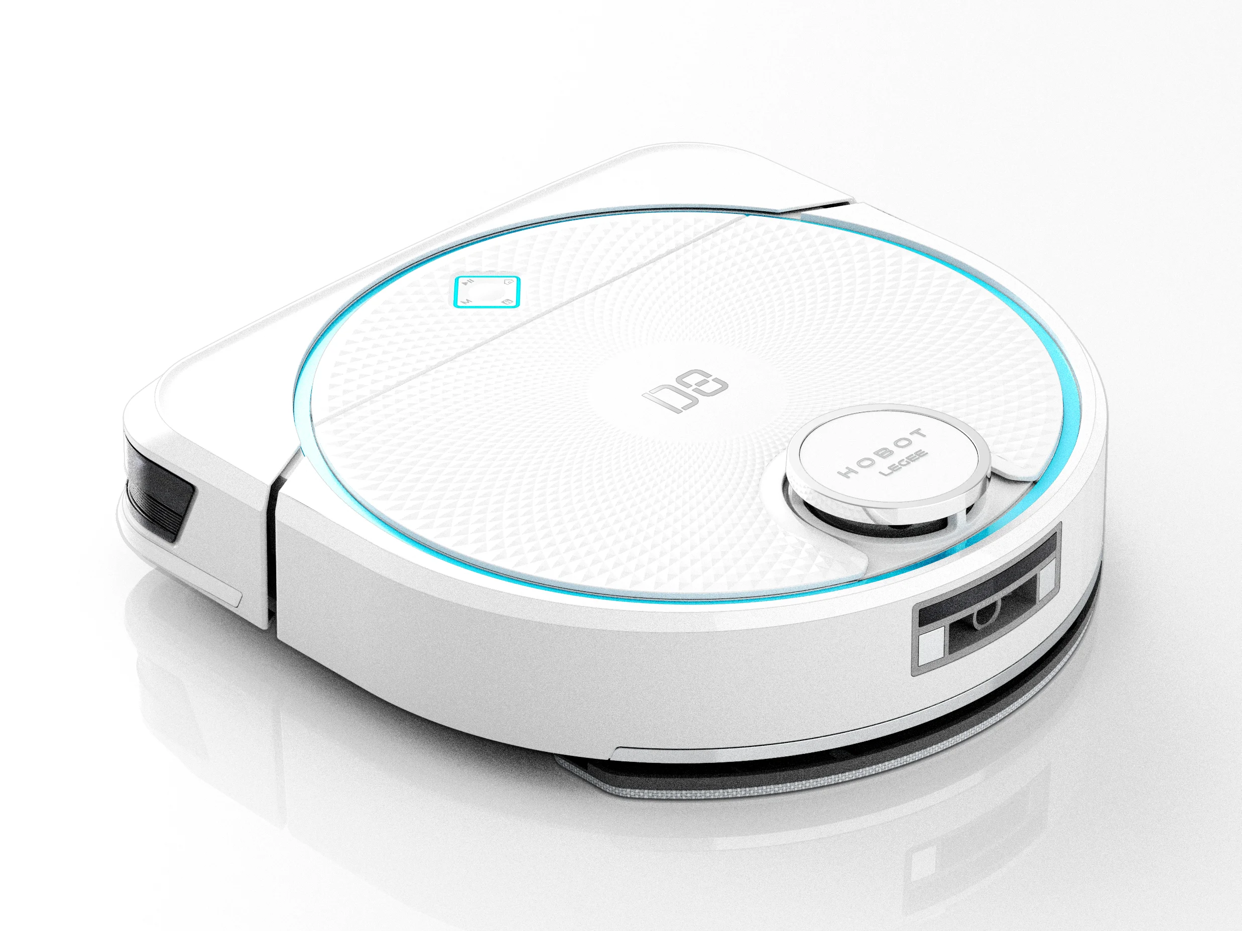 Робот пылесос моющий Hobot LEGEE-D8 со станцией самоочистки салфеток LuLu