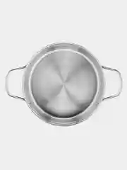 Серебряный кастрюля 3.1 л Tefal Cook Eat B9214474 с крышкой 20 см