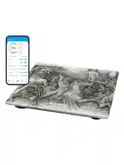 Белый умные диагностические весы с LED дисплеем STINGRAY ST-SC5002B Битва морских