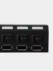 USB Hub на 7 портов с выключателями для периферийных устройств