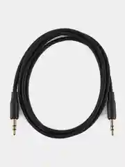 Черный акустический кабель AUX Borofone BL18, 3.5 мм, AUX, Type-C, Lightning