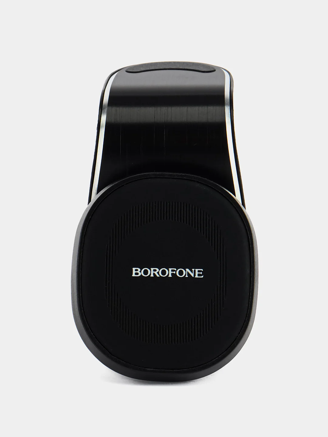 Черный автомобильный магнитный держатель для телефона Borofone BH40