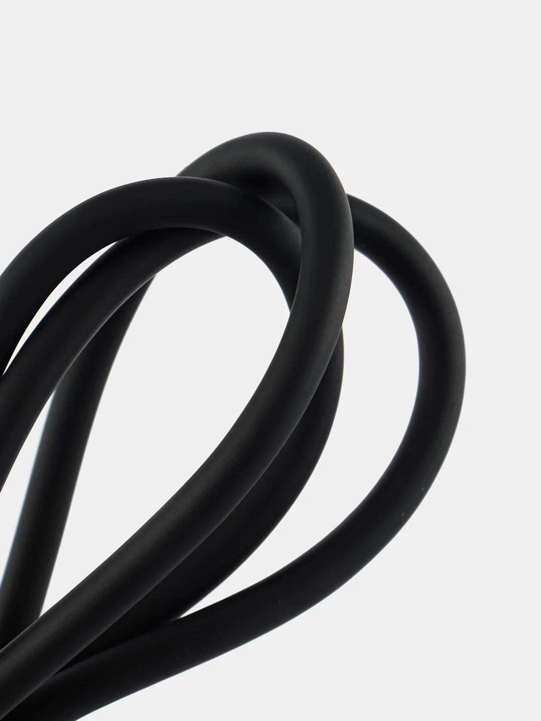 Черный micro USB кабель для зарядки телефона Android / быстрая зарядка 2.4A / силикон, термостойкий