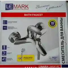 Смеситель Lemark Linara LM0414C, для ванны