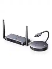 Серый беспроводной удлинитель HDMI сигнала UGREEN CM586 (90909A) Wireless HDMI Extender 50m.