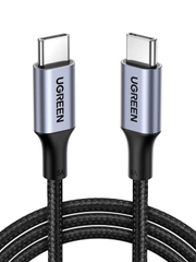 Кабель UGREEN US316 (70429) USB-C 2.0  to USB-C 2.0 5A Data Cable. Длина 2 м. Цвет: черный