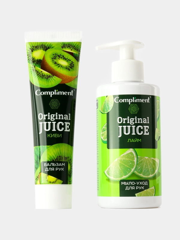 Compliment Подарочный набор №1490 Original Juice (мыло для рук + бальзам для рук)