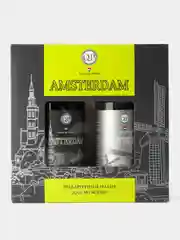 Q.P. Мужской подарочный набор косметики 1420 AMSTERDAM (Шам./вол.320мл+Гел/душ320мл)