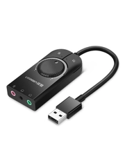 Внешняя стерео звуковая карта UGREEN CM129 (50599) USB External Stereo Sound Adapter.