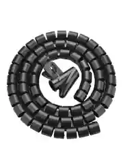Черный трубка защитная для проводов UGREEN LP121 (30820) Protection Tube. Диаметр: 25 мм.