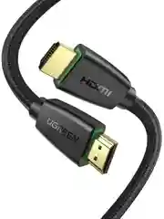 Черный кабель UGREEN HD118 (40410) HDMI Male To Male Cable With Braid. Длина 2 м. Цвет: черный