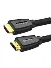 Черный кабель UGREEN HD118 (40410) HDMI Male To Male Cable With Braid. Длина 2 м. Цвет: черный