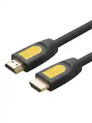 Черный кабель UGREEN HD101 (10167) HDMI Male To Male Round Cable. Длина: 5м. Цвет: черно-желтый