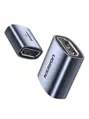 Серый адаптер UGREEN HD159 (90592) HDMI Female to Female 8K Adapter For Extension. Цвет: серый