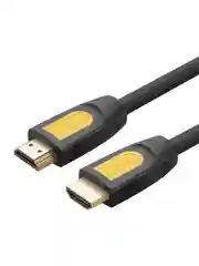 Черный кабель UGREEN HD101 (11106) HDMI Male To Male Round Cable. Длина: 15м. Цвет: желто-черный