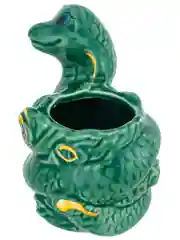 Вазочка п/зубочистки 7,3х5,5х8 см Elan Gallery Змейка  зеленая с золотом, символ года