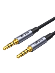 Кабель UGREEN AV183 (20497) 3.5mm Male to Male 4-Pole Microphone Audio Cable. Длина: 1,5м.