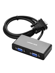 Сплиттер UGREEN (20918) 1*2 VGA splitter. Цвет: черный