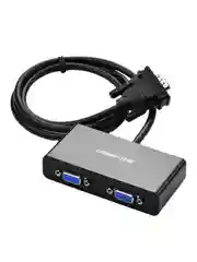 Черный сплиттер UGREEN (20918) 1*2 VGA splitter. Цвет: черный