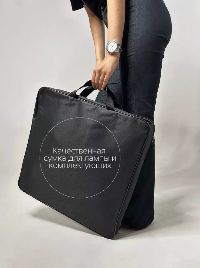 КОЛЬЦЕВАЯ ЛАМПА RL18 NEW 45СМ, 55ВТ+  штатив 2 метра