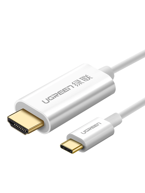 Кабель UGREEN MM121 (30841) USB Type C to HDMI Cable Male to Male ABS Case. Длина 1,5 м.
