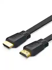 Черный кабель плоский UGREEN ED015 (70159) HDMI Flat Cable. Длина 2 м. Цвет: черный