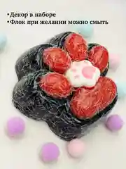 Хром игрушки антистресс сквиш лапка Кошачья/таба лапа большая, котик/капибара/куроми/орео/хомяк