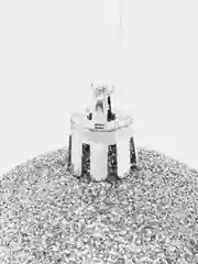 Серебряный набор новогодних елочных шаров, 6 штук