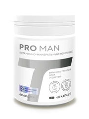 БАД PRO MAN АКАДЕМИЯ-Т витаминно-минеральный комплекс, 60 капсул