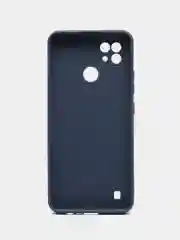 Синий чехол для Realme C21 силиконовый (Реалми С21)