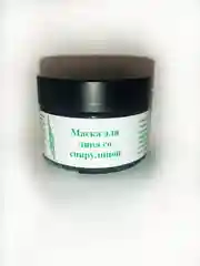 Маска для лица со спирулиной, 100 грамм