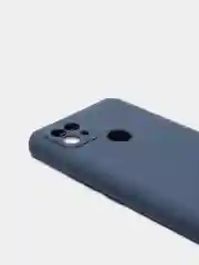 Синий чехол для Realme C21 силиконовый (Реалми С21)