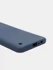 Синий чехол для Realme C21 силиконовый (Реалми С21)