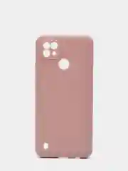 Коралловый чехол для Realme C21 силиконовый (Реалми С21)