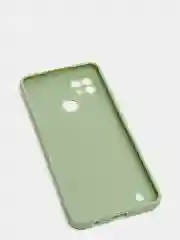 Лесной зеленый чехол для Realme C21 силиконовый (Реалми С21)