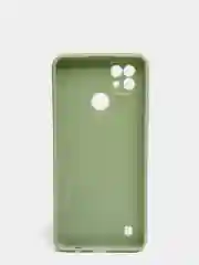 Лесной зеленый чехол для Realme C21 силиконовый (Реалми С21)